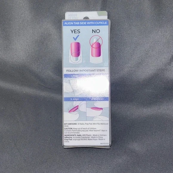 imPRESS Color FX Press-On Nails Before Hours Green Purple Cat Eye 30ct - Picture 3 of 4